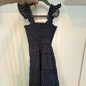 Hill House Tiny Ellie Size 9/10 Navy and White